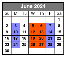 Baldknobbers Jamboree June Schedule