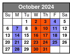 Baldknobbers Jamboree October Schedule