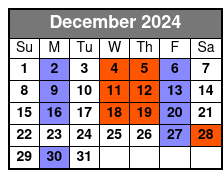 Baldknobbers Jamboree December Schedule