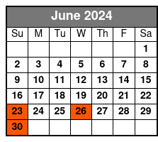 Dean Martin and More Tribute June Schedule
