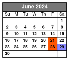 Freedom Journey Show June Schedule