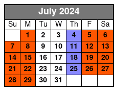 Goo Goo Cluster Experiences July Schedule