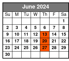 Ryman Bluegrass Nights Standard Seating June Schedule