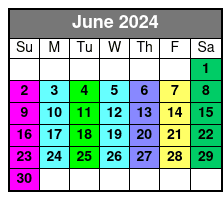 Williamsburg Segway Tours June Schedule