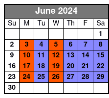 Powhatan E-Bike Tour June Schedule