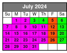 Busch Gardens Single Day Ticket July Schedule