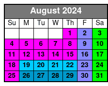 Busch Gardens Single Day Ticket August Schedule