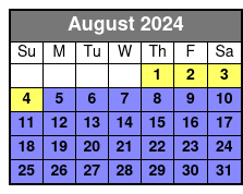 Aquatica Single Day Ticket August Schedule
