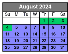 Aquatica & Busch Gardens 2 Park 2 Day Combo Ticket August Schedule
