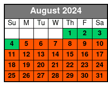 Aquatica August Schedule
