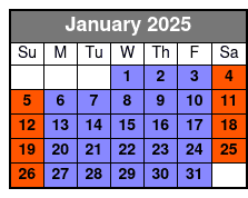Sl + Mt + The Orlando Eye January Schedule
