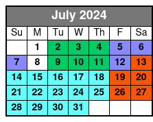 Crisis at 1600 July Schedule