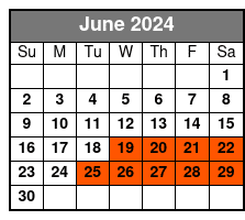 Child (3-12) June Schedule