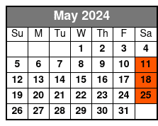 Hampton Inn Orlando (Q1B-A) May Schedule