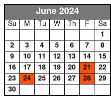 Tour+Admission（Q1A) June Schedule