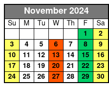 1 Pm November Schedule