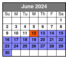 Small Airboat June Schedule