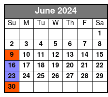 Sunday Brunch Cruise - W/ Meal June Schedule