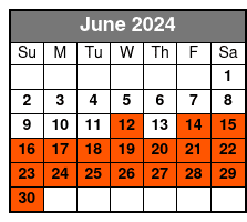  Am Tour Pick Up June Schedule