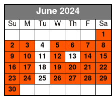 10:30 Fq Stroll Fall 2023 June Schedule