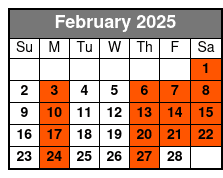 10:30 Fq Stroll Fall 2023 February Schedule