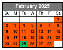 Laura Tour En Français February Schedule