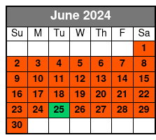 Laura Plantation Tour June Schedule