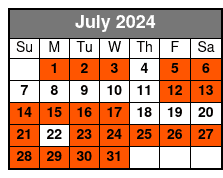 11:15am July Schedule