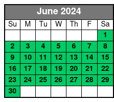 New Orleans Garden District Tour June Schedule