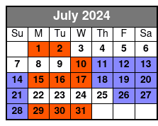 9:00 Am July Schedule
