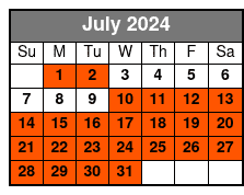 1:30 Pm July Schedule