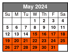Garden District Tour May Schedule