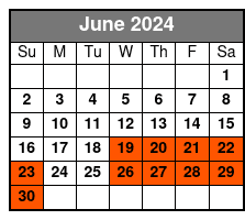 History of Savannah Walking Tour June Schedule