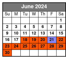Segway Tour June Schedule