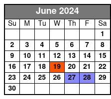 History Sprinter Tour June Schedule