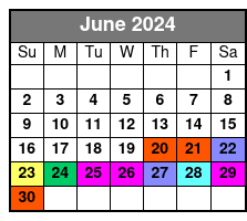 Jekyll Island Dolphin Tours June Schedule