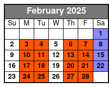 6:00 Pm February Schedule