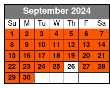 September 2023 September Schedule