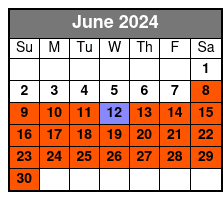 Shell Island Ferry June Schedule
