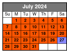 Shell Island Ferry July Schedule