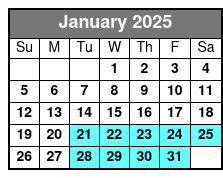 Schedule January Schedule