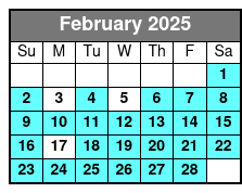 Schedule February Schedule