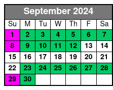 Hilton Head Segway Tours September Schedule