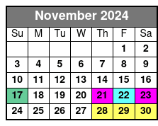 Hilton Head Segway Tours November Schedule