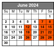 9:30am Paddleboard Trip June Schedule
