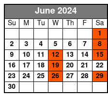Beaufort Gullah Heritage Tour June Schedule
