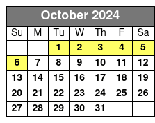 Bahia Mar Marina October Schedule