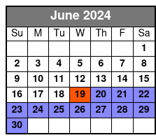 +Transport from Bayside Market June Schedule