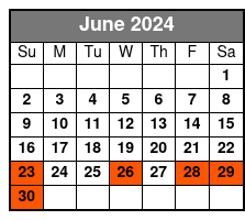 Bimini Island June Schedule