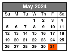 Kayak Rental (2 Hours) May Schedule